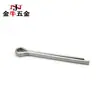 Pasador de horquilla galvanizado Gb91 Pasador de clip Pasador de horquilla Pasador en forma de U Pestillo M2/M2.5/M3/M4/M5/M6