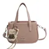 Bolsa de Mão Pequena com Padrão de Cor Sólida de Nicho para Mulheres 2026 Nova Moda Bolsa Saco Primavera Simples de Alta Qualidade Bolsa Transversal