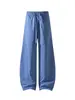 Otoño 2026 Nuevo Estilo Estilo Americano Corte Diagonal Pantalones de Pierna Ancha M-5XL HK261035-Especial P28