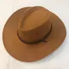 Nuevo sombrero de vaquero occidental de gamuza para hombre europeo y americano Amazon retro de gamuza protección solar Sombrero de caballero