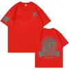Comercio Exterior Camiseta de Manga Corta para Pareja Pesada Americana Hombre Moda Talla Grande Algodón Verano Holgada Superior Logotipo Imprimible