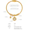 Nueva variedad de colgante de forma estrellas de bebé circón inglés digital pulsera de acero de titanio amor joyería de nicho