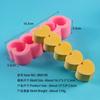 Molde de silicona para velas cilíndricas simples, molde de yeso epoxi para velas de aromaterapia BK8092 BK8098-8100