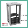 Unidade de Ventilador de Resfriamento Montada em Rack, Módulo de Ventilação Radiador para Gabinete de Sala de Servidores, 4 Posições + Controle de Temperatura + Instalação Horizontal + 1U