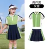 Traje Uniforme de Manga Curta para Jardim de Infância de Verão para Alunos do Ensino Fundamental e Médio, Uniforme Escolar, Fabricante de Fábrica de Origem Personalizado