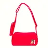 Bolsa de Almohada de Algodón Acolchado de Nylon RPET Transfronteriza Bolsa Cruzada de Algodón Acolchado RPET Bolsa Cuadrada Pequeña Fábrica Personalizada