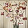 Amazon Boda Día de San Valentín Decoración de Fiesta Etiqueta Colgante Día de San Valentín Decoración de Caja de Regalo Festiva