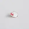 Broche de Conejo de Personalidad de Moda Más Vendido para Mujer, Insignia de Pin Anti-Exposición Estilo Japonés Lindo, Pin de Fijación de Marca de Moda al por Mayor