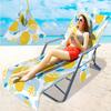 Funda Exclusiva Transfronteriza para Silla de Playa Bolsa para Silla de Playa de Microfibra Impresión Digital 3D Serie de Frutas A partir de Una Pieza