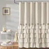 Cortina de Ducha de Encaje Lolita de Amazon Hecha a Medida Baño Estilo Americano Empalme Cortina Divisoria de Baño Cortina de Ventana Artesanal Venta al por Mayor