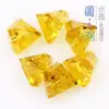 Suministro directo de fábrica 4-10 mm Nuevas cuentas triangulares cristal de vidrio cuentas sueltas tridimensionales accesorios para joyería DIY pendientes