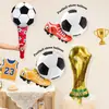 Globos para Evento Deportivo Mundial de Fútbol Transfronterizo, Globos de Mano, Diademas, Globos de Trofeo, Globos para Animar al Equipo