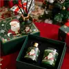Los juegos de regalo de aromaterapia navideña admiten juegos de velas personalizados en botella de vidrio y se suministran desde fábricas de origen para la compra transfronteriza.