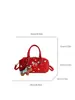 Bolso tipo baguette simple de mano estilo coreano para mujer 2026 Primavera Nuevo Versátil Casual Textura de Alta Calidad Bolso de Hombro Cruzado