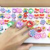 Anillo de dibujos animados luminosos de Halloween Regalo pequeño para niños anillo flash de regalo juguetes para puesto de mercado nocturno más vendidos al por mayor
