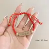 Festival del Bote del Dragón DIY Pulsera de Cuerda Colorida Tejida a Mano Pulsera Pequeña de Tamal de Arroz Accesorios para Niños Bebé Venta al por Mayor