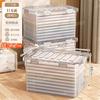 Caja de Almacenamiento Caja de Almacenamiento de Plástico para el Hogar Ropa Juguete Capacidad Contenedor de Respaldo Transparente Caja de Almacenamiento