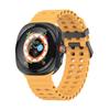 Correa de silicona oficial para Samsung Watch7 Ultra, correa de silicona marina para reloj Ultra.