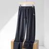 Pantalones Casuales de Modal para Hombre Verano Delgados de Alta Gama Pantalones de Vestir para Hombre Sueltos Ultra Delgados Transpirables Pantalones Deportivos Pantalones Largos