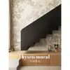 Revestimiento de Pared Bosque Francés Estilo Retro Mar del Sur Dormitorio Sala de Estar Pared de Fondo Papel Tapiz Entrada Papel Tapiz Mural Pintado a Mano Pasillo