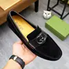 Doudou Cuero Genuino Modernos Nuevos Zapatos Casuales para Conducir Cómodos para Ponerse y Quitarse Estilo Europeo Británico Zapatos de Cuero con Suela Suave