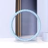 Aro Hula Hoop Colorido Macaron com Esponja para Alunos do Ensino Fundamental e Iniciantes, Aro Hula Hoop de Esponja para Crianças Sem Pesos