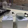 Grande Estoque de Bules Cauda de Rato, Xícaras de Chá Pretas, Bules para Infusão de Chá, Conjuntos de Filtros de Chá, Bules Transparentes de Vidro