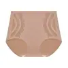 Calcinhas Seamless de Seda Gelo de Cintura Alta para Mulheres, Controle de Barriga, Forro de Algodão Seamless na Virilha, Tamanho Grande, Alta Elasticidade, Cuecas para Achatar a Barriga para Mulheres