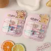 Lindo Pinza de Princesita Dibujo Animado Súper Adorable Pinza para el Cabello Infantil para Niñas Pequeñas, Pinza para Flequillo, Pinza Lateral que No Marca Accesorio para el Cabello