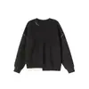 Suéteres de punto de alta gama para otoño e invierno para hombres y mujeres, corte holgado, cuello redondo, casual, versátil, simple, tejido grueso y cálido