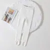 Venta al por mayor del fabricante de nuevos leggings rayados verticales engrosados con forro polar de otoño e invierno para niños y pantimedias cálidas de felpa de cordero para niños