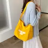 Bolsa tote para travessia de fronteira para homens e mulheres, bolsa de ombro para estudantes para aulas de reforço, bolsa de lona para cartas de grande capacidade, bolsa transversal