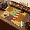 Tapete Drenante Animal Americano Cozinha Tapete Absorvente para Bancada Tapete de Mesa Jogo Americano Máquina de Café Tapete para Bar Tapete Isolante de Lama Diatomácea