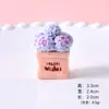 Bolsa de Flores Fresca e Fofa Acessórios de Resina Rosa Margarida DIY Enfeites de Mesa Carro Acessórios de Cola Cremosa