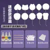 Pacote de Materiais para Leque Pintado, Leque Pintado com Caligrafia e Pintura, Leque de Laca Estilo Tradicional, Leque em Branco, Leque de Laca, Leque Redondo, Atacado