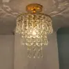 Lámpara de Techo Pequeña de Cristal Forma Redonda para Dormitorio, Vestíbulo, Pasillo, Pasillo, Accesorios de Iluminación Mini Minimalistas Modernos Fabricante Venta al por Mayor