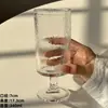 Copo Alto Reto de Vidro para Suco com Padrão de Árvore de Suco Transparente Criativo para Bebidas Geladas Água com Gás Copo de Cocktail