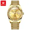 Dropshipping Olevs Reloj de Lujo Log para Hombre Moda Luminoso Impermeable Negocios Cuarzo Reloj para Hombre