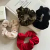 Diadema de Terciopelo para el Pelo Pequeño Intestino para Otoño e Invierno para Mujeres, Alta Elasticidad y Durabilidad, Cuerda para el Pelo de Cola de Caballo Baja, Estilo Coreano Cuerda Dulce para el Pelo Bola