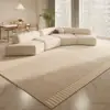 Tapete, Sofá de Sala, Tapete para Mesa de Centro, Tapete de Sala de Estar Estilo Minimalista Moderno, Tapete para Chão de Quarto, Cobertura Completa de Área Grande