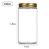 Frasco de Almacenamiento Sellado Botella de Vidrio para Pepinillos Botella Dispensadora de Miel de Grado Alimenticio Taza para Postres de Repostería Botella para Salsa Picante y Mermelada