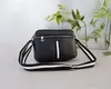 B Li Clássica Listrada Cruzada Masculina Casual Viagem Couro Genuíno Ombro Mensageiro Câmera Masculina Bolsa Fotos Tiro Real