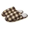 Pantuflas de algodón Lidani para mujer, nuevas pantuflas de invierno para interior del hogar, cálidas, de felpa, antideslizantes, antibacterianas, cómodas para uso en casa, de invierno para hombre