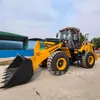 Carregadeira Liugong 856H 90% Nova 5 Toneladas 50 Rodas para Exportação para Obras e Mineração, Equipamento de Carregamento com Rodas