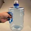 Taza de Agua Taza de Plástico PET de una sola capa Taza de Agua Deportiva 2L Taza Casual para Exteriores Botella de Agua Deportiva