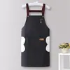 Delantales Personalizados para One Piece, Cocina del Hogar, de Aspecto Elegante, Overoles Impermeables y a Prueba de Aceite, Ropa de Trabajo, Delantales Resistentes a las Manchas para las Tareas del Hogar