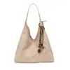 Bolso Melard de Ante para Mujer 2026 Nuevo Otoño de Gama Alta Vintage Bolso Tote para Viajar de Gran Capacidad Bolso de Hombro