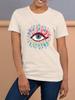 2023 camiseta feminina de manga curta casual feminina estudante roupas estampadas camisa feminina de manga curta gola redonda