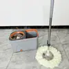 Venta Directa de Fábrica Cubo para Mopa con Mopa Giratoria, Limpieza sin Contacto con las Manos, Herramienta de Limpieza para el Hogar, Limpieza en un Solo Paso, Herramienta de Doble Uso Seco y Húmedo para Personas Perezosas