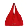 Bolsa de Ombro Grande Capacidade Estilo Coreano Design Preguiçoso para Mulheres 2026 Novo Modelo Bolsa de Mão Casual Simples Leve Bolsa Tote